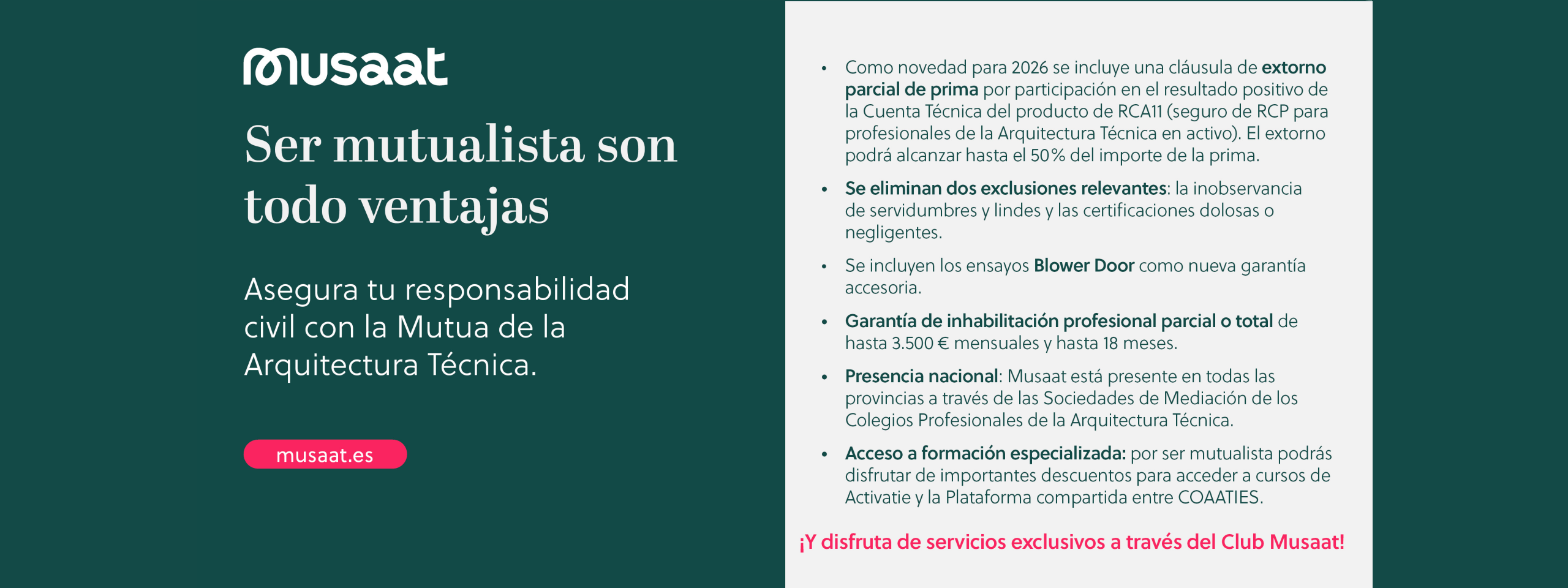 Colegio de Aparejadores y Arquitectos Técnicos de Huelva, salones de eventos y bodas en Huelva
